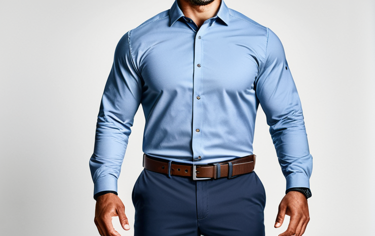 **

"A well-dressed man in modest, everyday attire, wearing a stylish Under Armour belt. He is standing in a modern, minimalist studio setting. The image focuses on the belt and its design. Safe for work, appropriate content, fully clothed, professional photograph, perfect anatomy, correct proportions, natural pose."

**